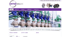 Desktop Screenshot of entervalve.com